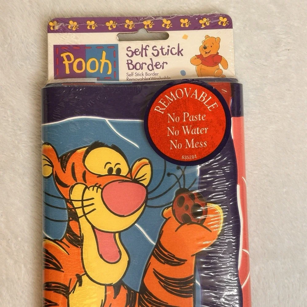 Winnie the Pooh Tigger‎ Wall Border Self Stick 5 Yd. Roll WL6318 Lot #03911